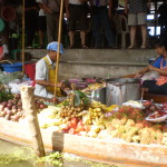 Na trhoch v Bangkoku
